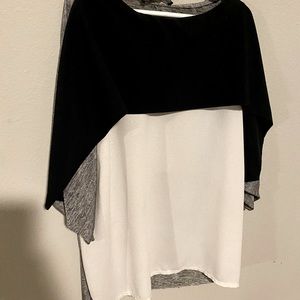 Zara tiered top